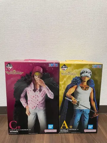 원피스 피규어 로시난테 & 로우 세트 1번 복권 A, C상 미개봉 새상품