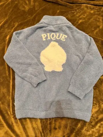 GELATO PIQUE 버튼 포함 룸웨어 M 사이즈 블루