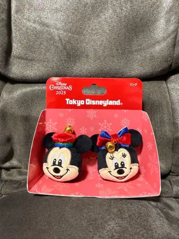 미키 미니 디즈니 크리스마스 2025 반지 2세트