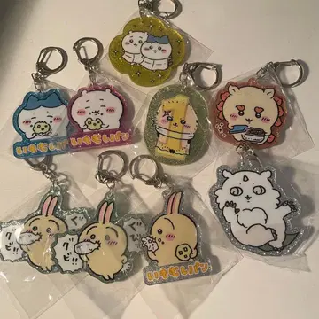 치이카와 (먼작귀) 라메 아크릴 키링 9개 세트