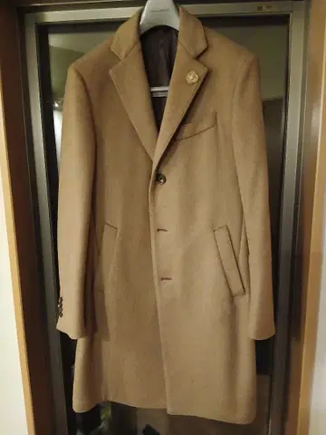 [ 새상품급 ] LARDINI 라르디니 체스터 코트 사이즈 48