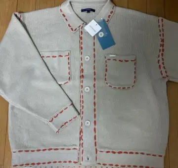 cpcm 핸드 스티치 카라 부착 가디건