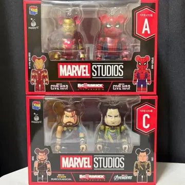 MARVEL STUDIOS 큐브릭 베어브릭 세트