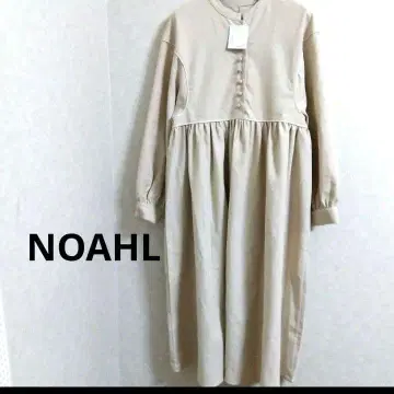 [ 미사용 새상품 ] NOAHL 노알 긴팔 롱 원피스 아이보리