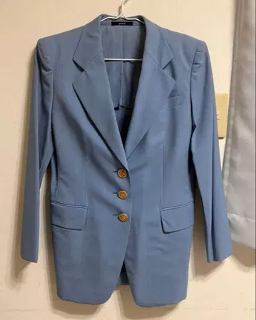 ROPE 스카이블루 테일러드 자켓 7AR