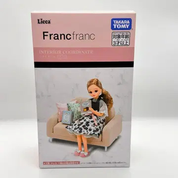 새상품 리카짱 Francfranc 소파 세트 LF-07 인테리어