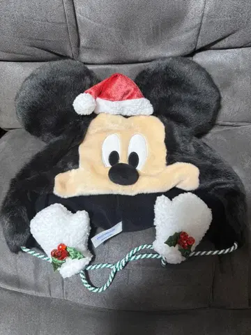 [ 택 포함 새상품 ] 디즈니 크리스마스 2025 미키 팬캡