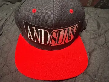새상품 데드스탁 AND SUNS 야구 모자 블랙/레드