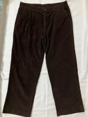 다크 브라운 코튼 팬츠 W 36