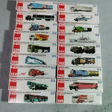 토미카 롱 묶음 판매 18대