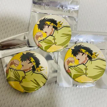 란마 1/2 카페 격투 레이스 캔뱃지 료가 3개