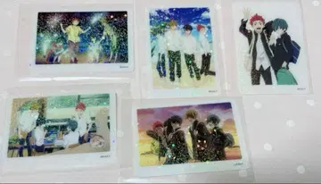 Free! 미니 포토 카드 하이스피 홀로