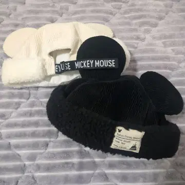 미키마우스 귀도리 모자 2세트 디즈니