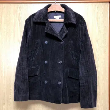 J.CREW 다크 브라운 코듀로이 자켓 P 코트 S