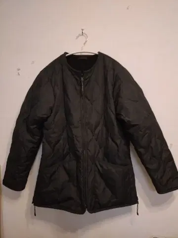 SHIPS any 별주 TAION 리버서블 보아 다운 자켓