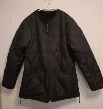 SHIPS any 별주 TAION 리버서블 보아 다운 자켓