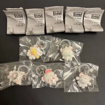 산리오 메지루시 액세서리 포근포근 스노우 세미 컴플리트 세트