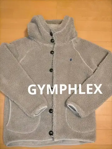 짐플렉스 Gymphlex 보아 플리스 자켓 싸개 버튼 M