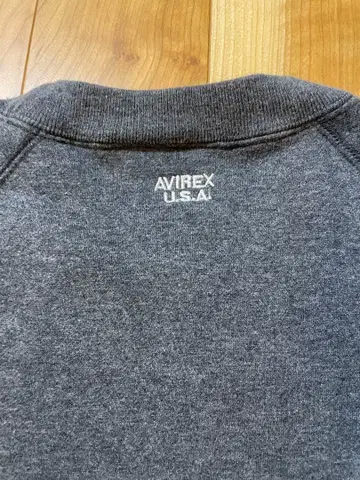 AVIREX U.S.A. 그레이 맨투맨 M 사이즈