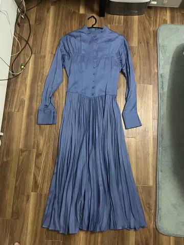 Ameri 코르셋 플리츠 원피스