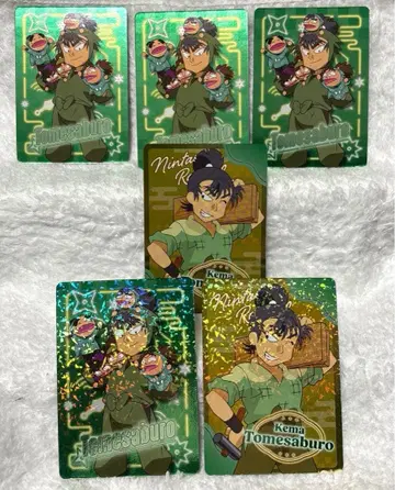 닌타마 란타로 네온 컬렉션 식만류삼랑 홀로그램 레어 노멀 6종 세트