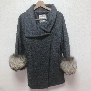 panaji 여성용 미들 기장 코트 F