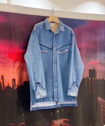 TANAKA 데님 웨스턴 셔츠 재킷