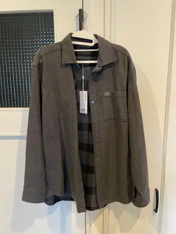 Lacoste 그레이 긴팔 셔츠