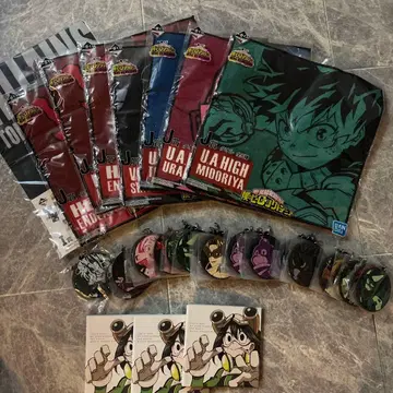 나의 히어로 아카데미아 타월 키링 세트