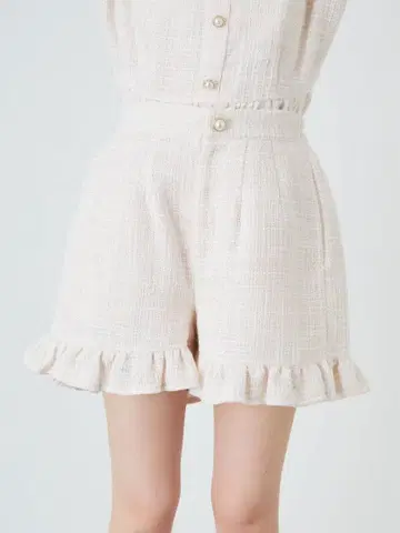 Ank Rouge 트위드 숏팬츠