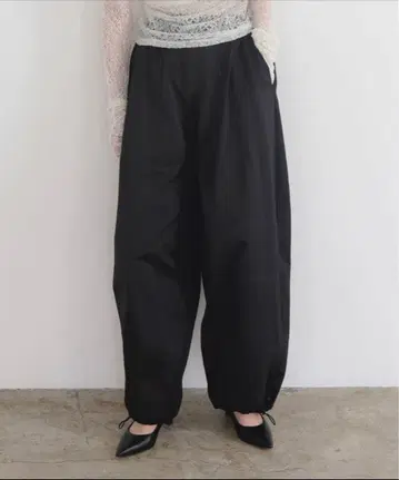 LIAN informe 와이드 팬츠 워크 팬츠 파라슈트 블랙