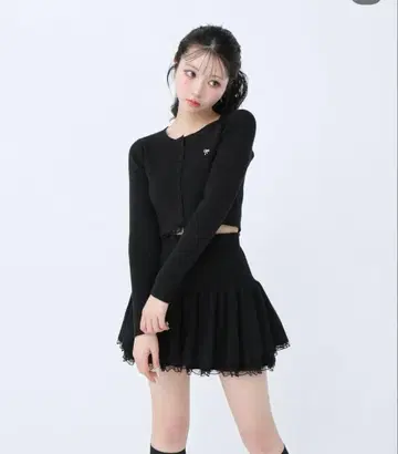 M me eme 리브 니트 셋업