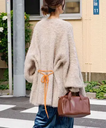 Kastane 코드 끈 포함 가디건