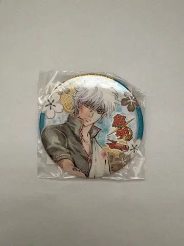 은혼 캔뱃지 사카타 긴토키 J-WORLD 화조풍월