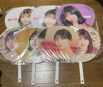 TWICE 모모 부채 7개 세트
