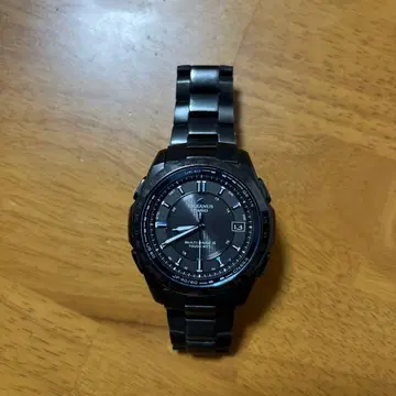 OCEANUS t-1000 블랙 남성용 손목시계