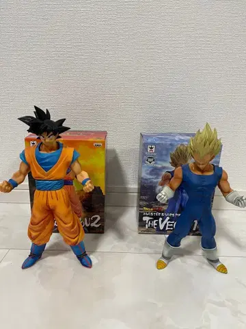 드래곤볼 MSP 피규어 베지터 손오공 세트