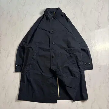 레이지블루 스텐카라 코트 M 네이비 얇은 소재 아우터 남성용 겉옷