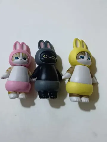 mofusand 우사냥 피규어 3종