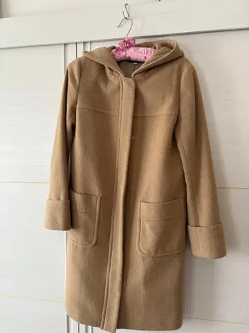 ESTNATION bis 후드 부착 더플 코트 38 베이지