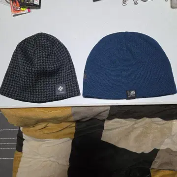 컬럼비아와 칼리마의 니트 모자 세트