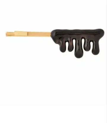 q-pot. 비터 초콜릿 멜트 헤어핀