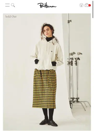 Ron Herwan 별주 Champion 풀오버 후디 M