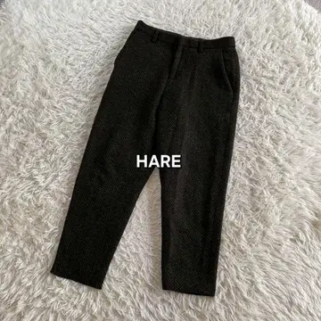 HARE 비슈 울 니트 조거 팬츠 니트 팬츠