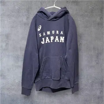 asics SAMURAI JAPAN 맨투맨 후드티 후디