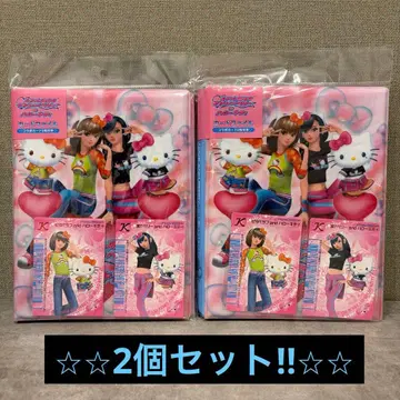 오샤레마녀 러브 and 벨리 x 헬로키티 카드 파일 2개 세트