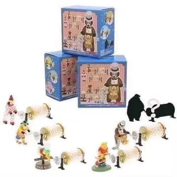 디즈니 미니어처 피규어 컬렉션 팝콘 카트 장식