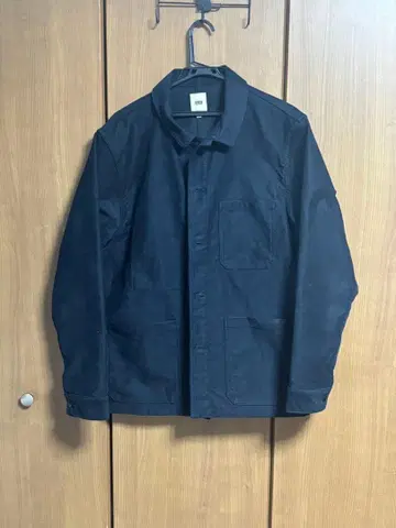 FOB FACTORY 몰스킨 커버올 사이즈 4 네이비