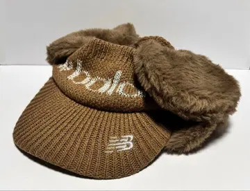 뉴발란스 골프 여성용 니트 선바이저 귀도리 새상품