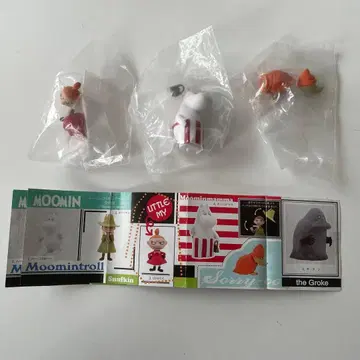 무민 피규어 마스코트 3종 리틀 미이 메소메소 마마